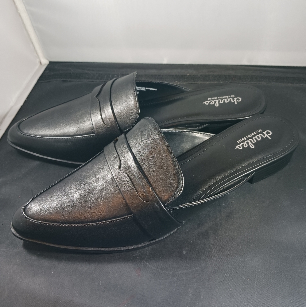 Charles by Charles David Enya Pointed Toe Penny Mules size 9.5M